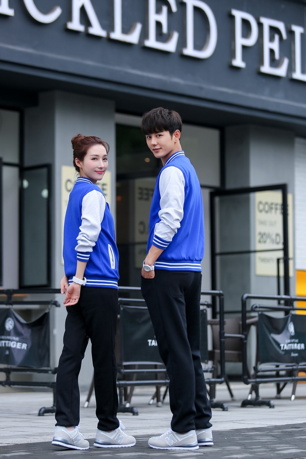 312款韓國超柔水貂絨棒球衫11色 312款韓國超柔水貂絨棒球衫11色