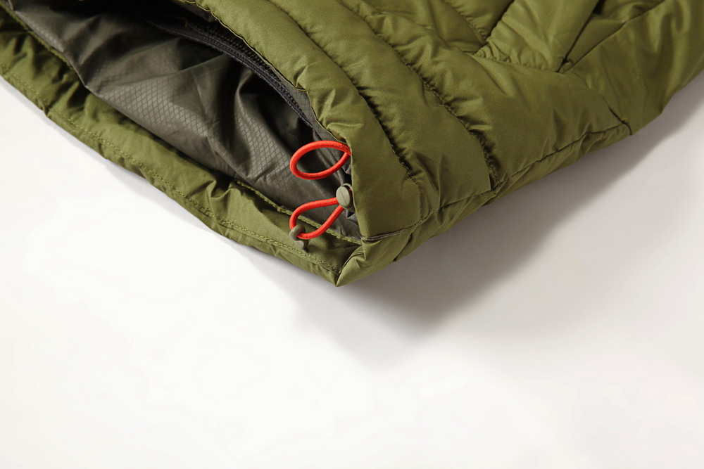 冬季羽絨服細節展示