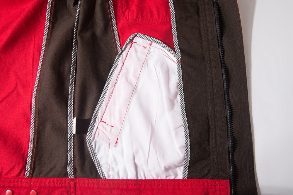 全棉春秋工作服細節展示