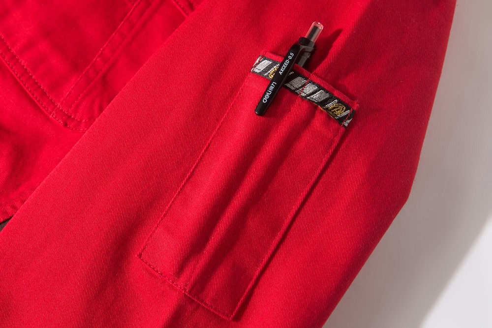 全棉春秋工作服細節展示