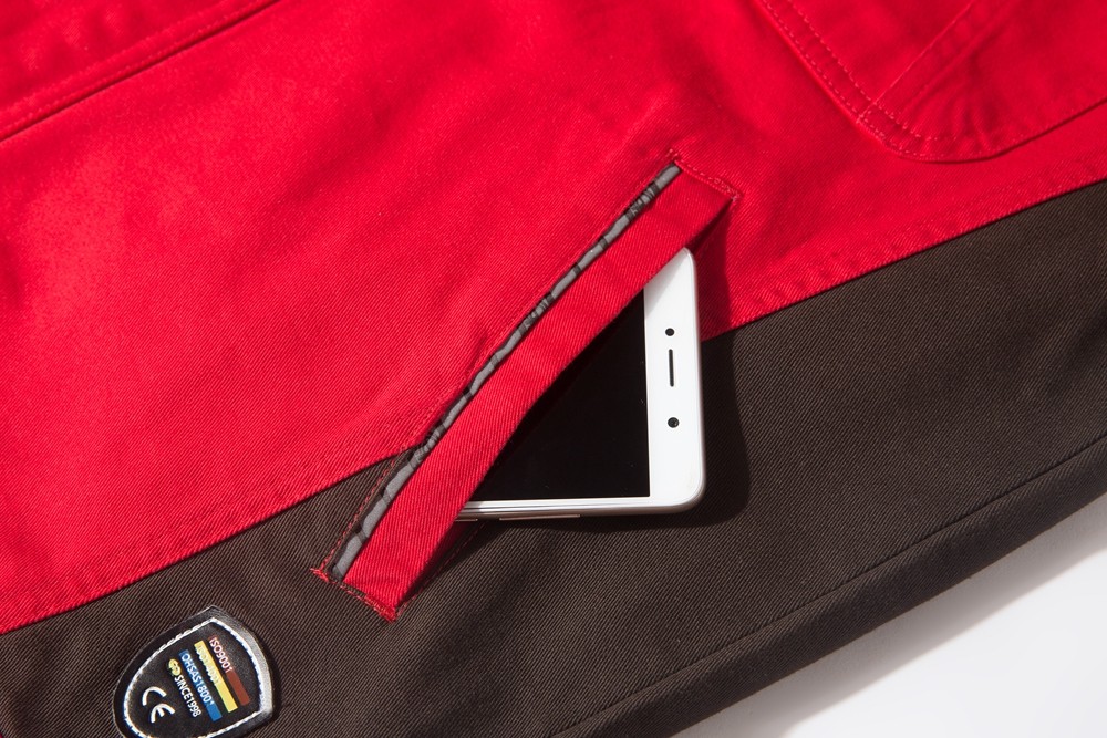 全棉春秋工作服細節展示