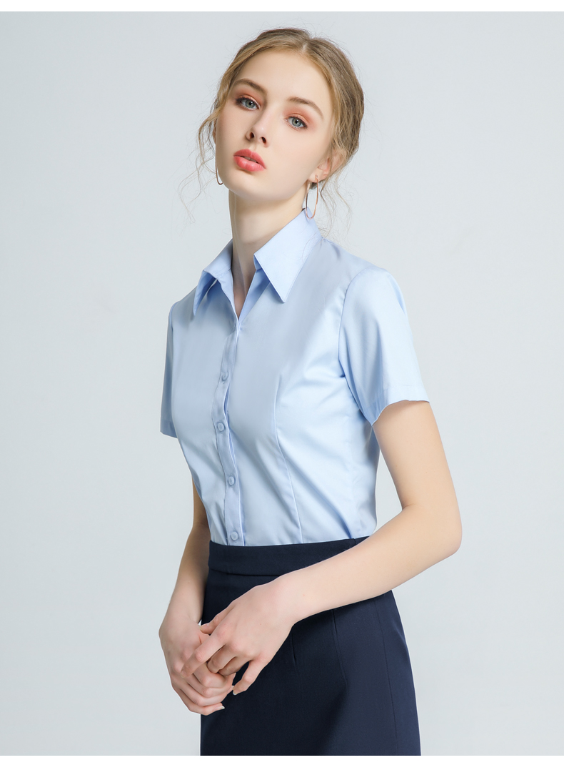 藍色女士襯衫v領(lǐng) 藍色女士襯衫v領(lǐng)