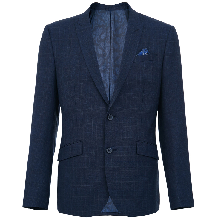 男士修身商務西裝定制