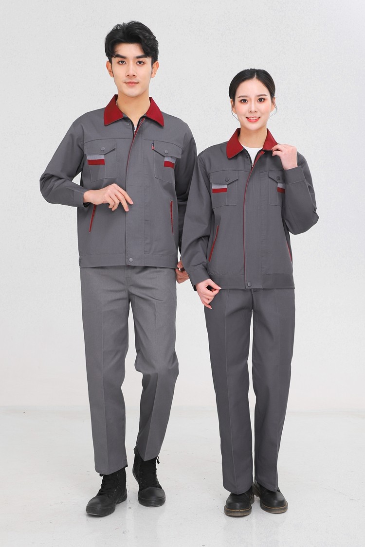 春秋長袖工作服