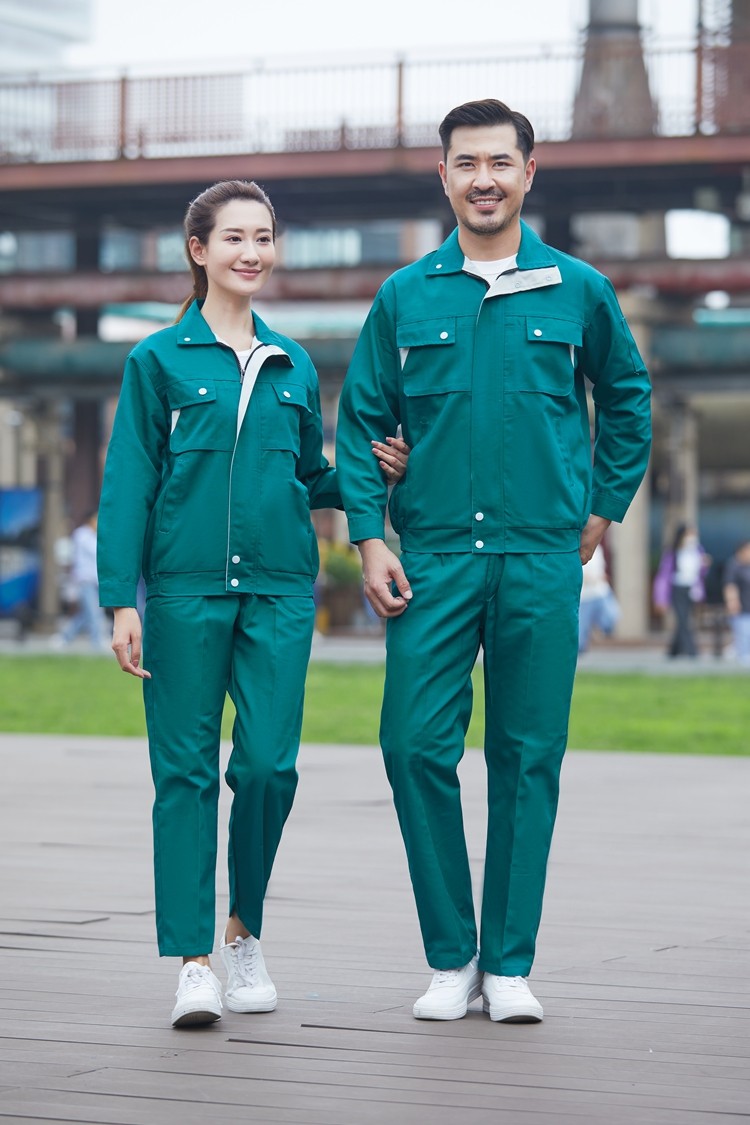 滌棉長袖工作服定做 滌棉長袖工作服定做