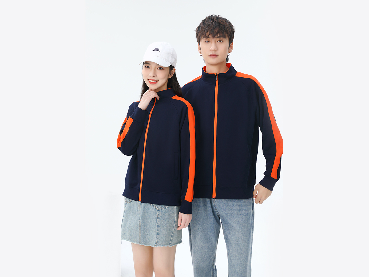 撞色立領(lǐng)衛(wèi)衣定制 撞色立領(lǐng)衛(wèi)衣定制