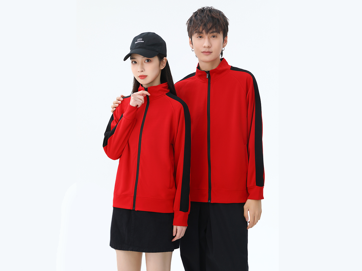 撞色立領(lǐng)衛(wèi)衣定制 撞色立領(lǐng)衛(wèi)衣定制