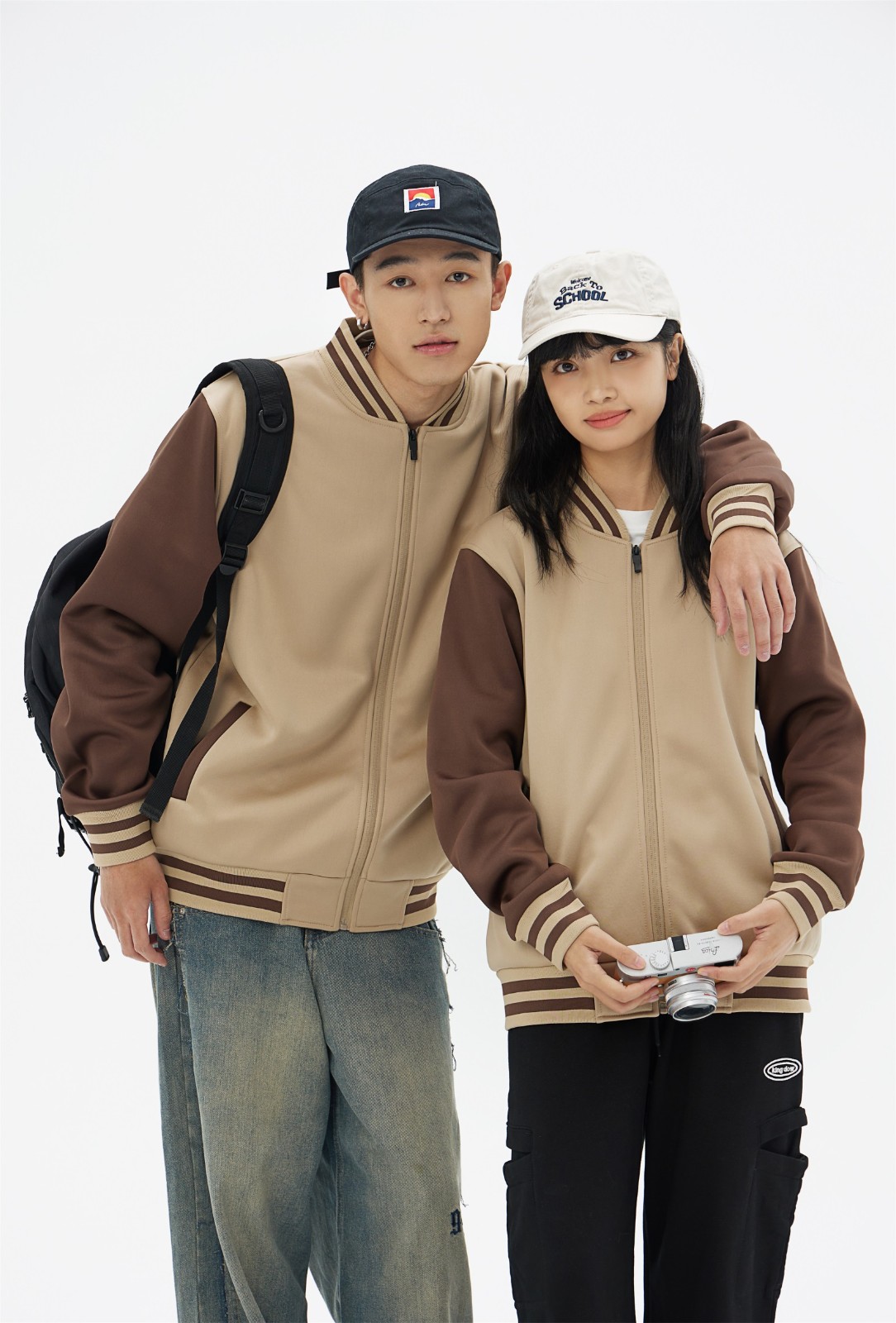 衛衣定制模特上身效果圖