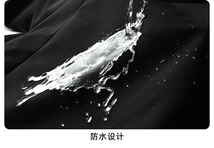 沖鋒衣細節展示