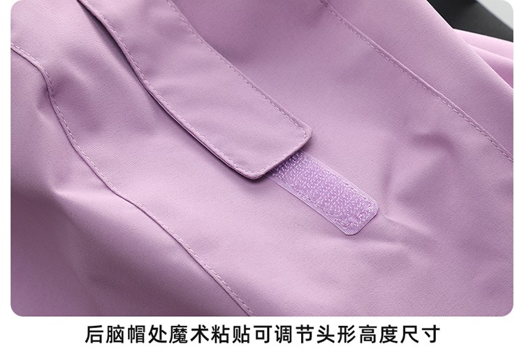 沖鋒衣細節展示